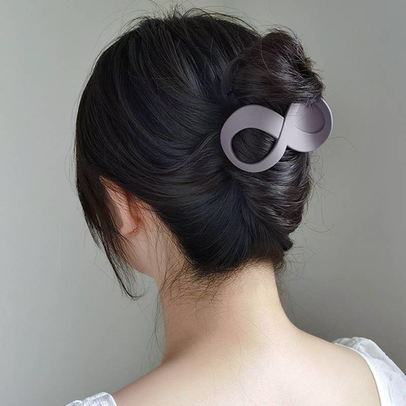 4Pcs French Hair Clips Non-Slip Strong Grip Wide Teeth Matte Barrette for Women - Picture 5 of 7